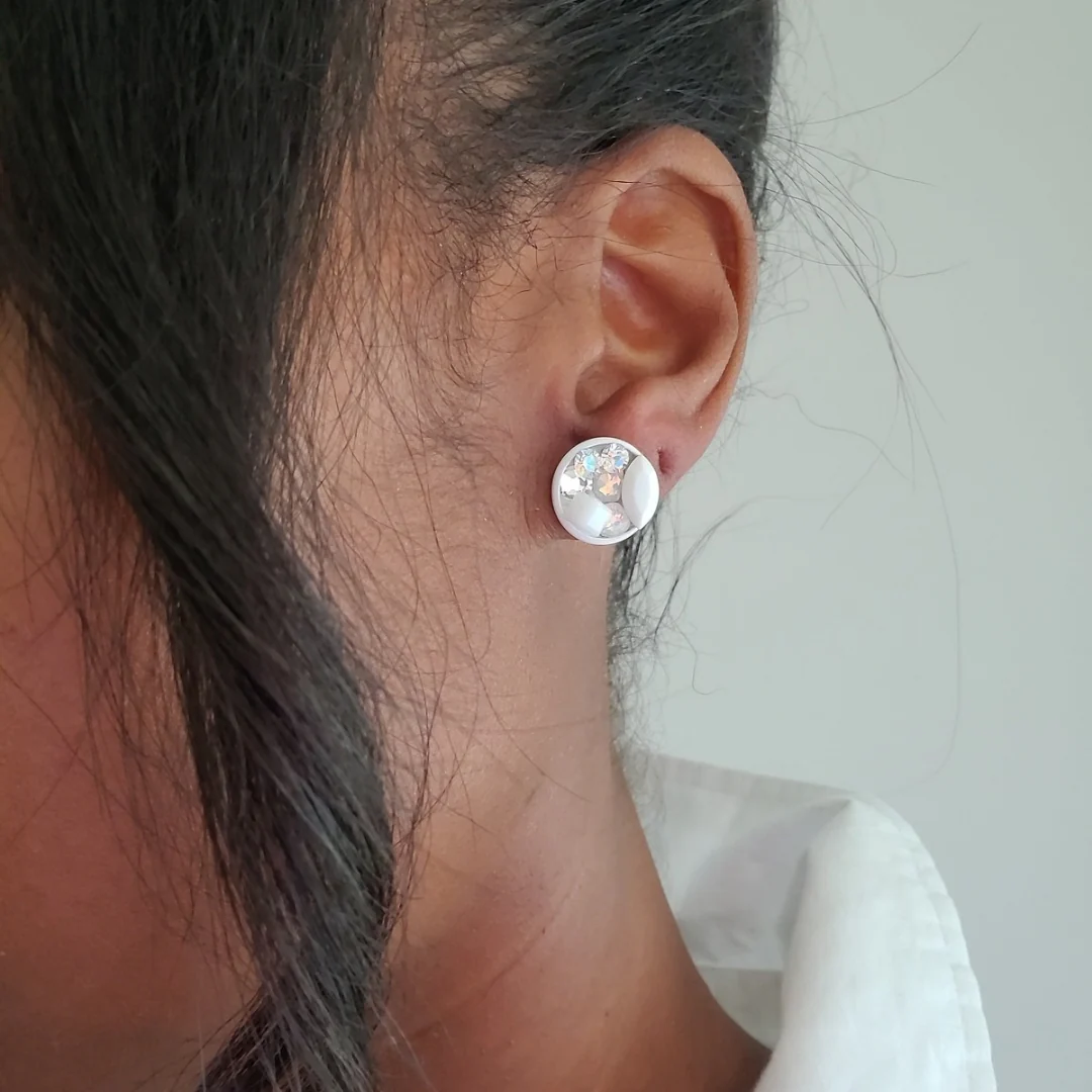 Staci Stud Cloud Earrings